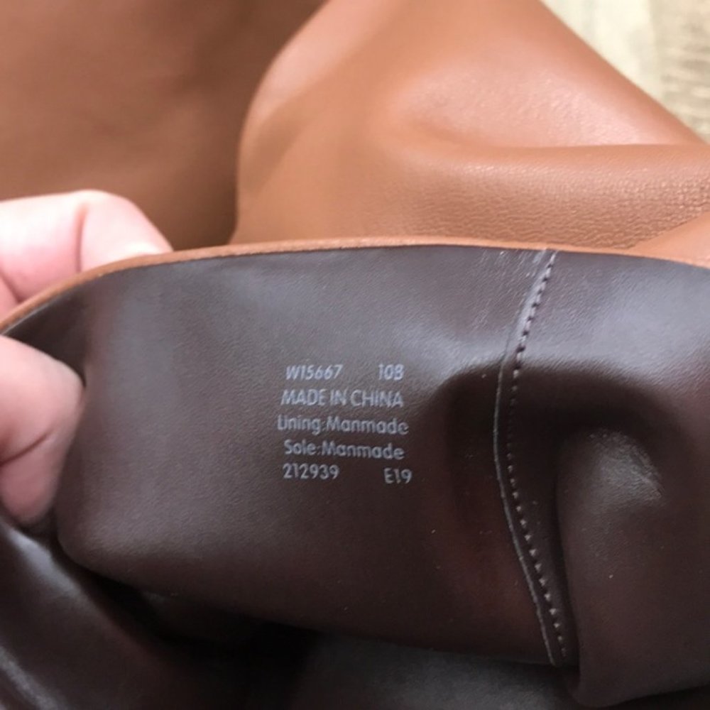 Cole Haan Glenda Stacked Heel Leather Knee Boots - Picture 4 of 8